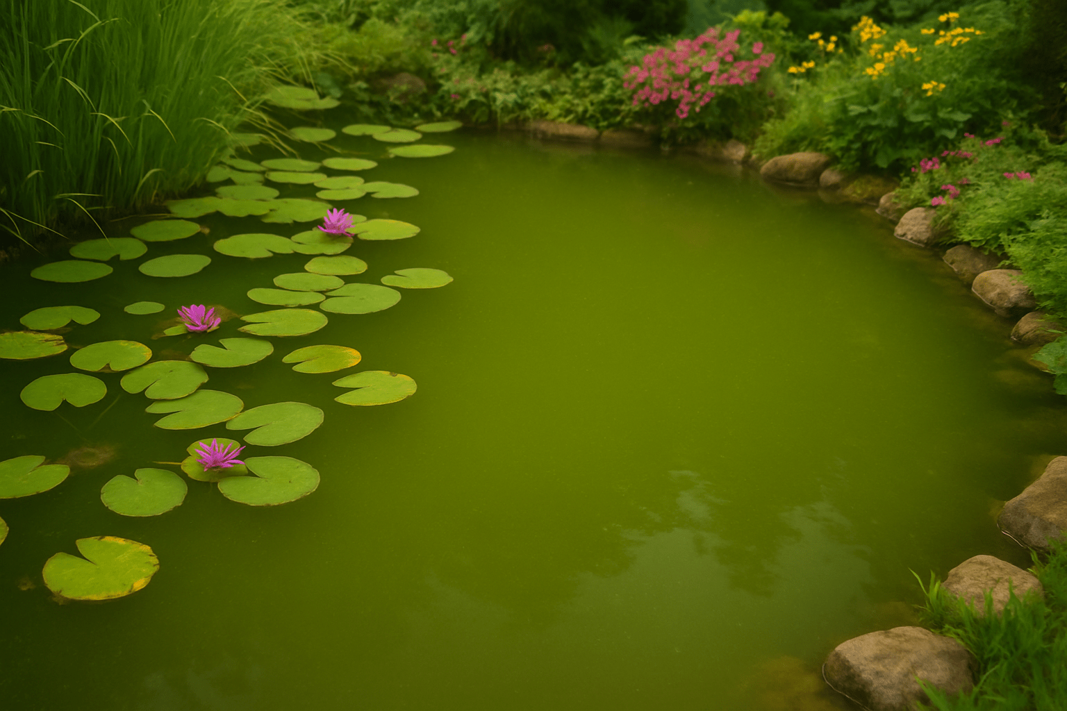 Häufige Ursachen für schlechte Wasserwerte im Teich