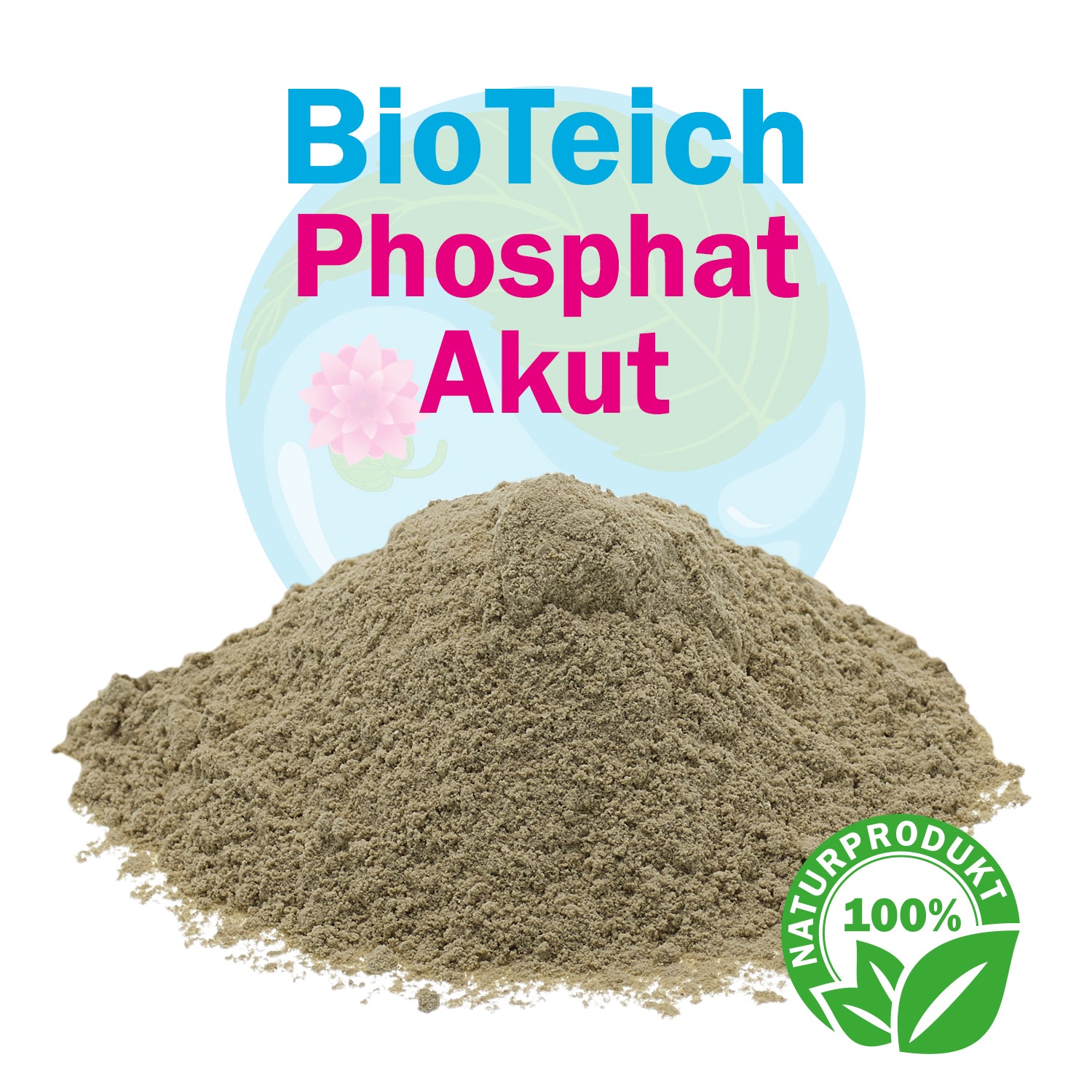 phosphat im teich senken phosphat akut pulver