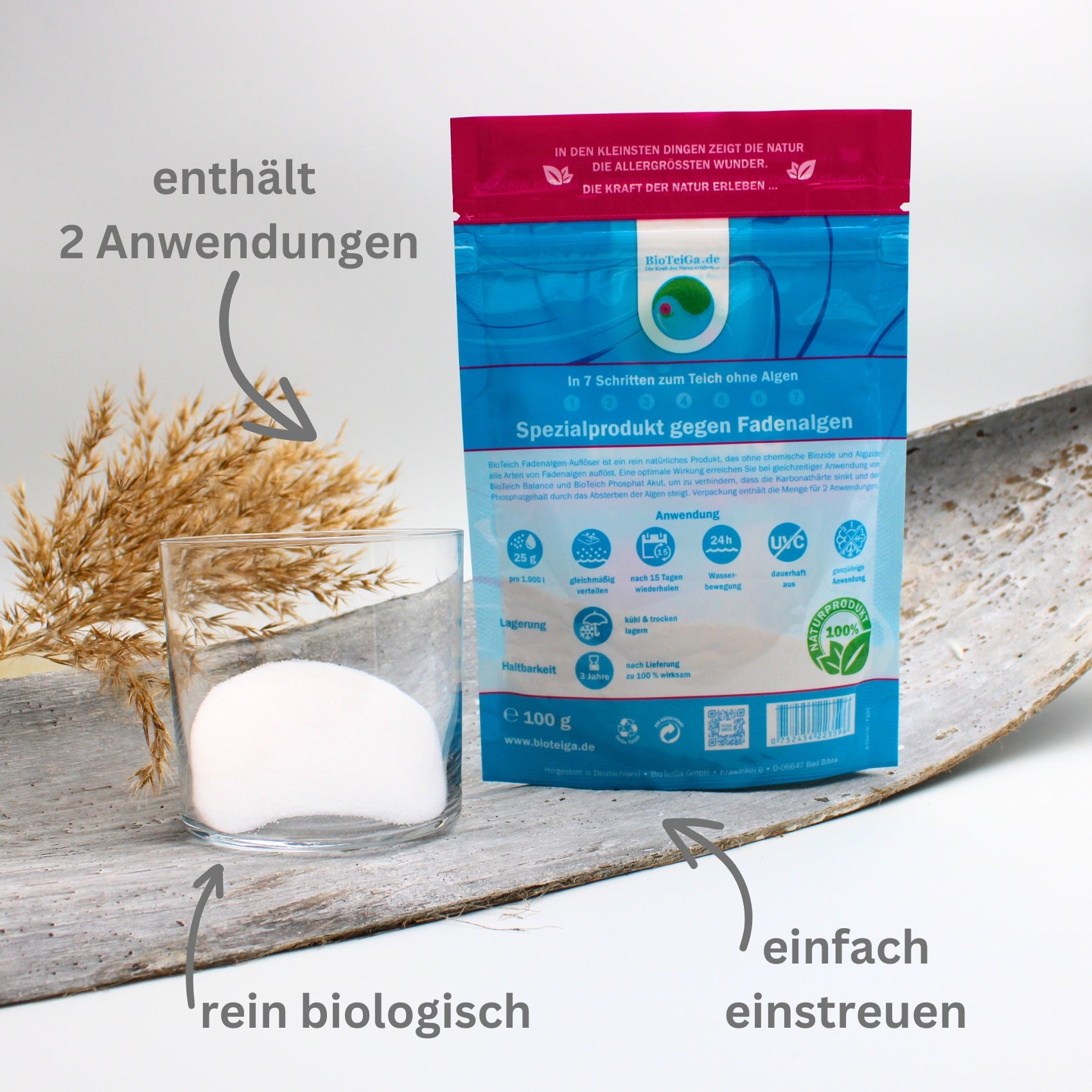 fadenalgen enferner fadenalgenvernichter anwendung