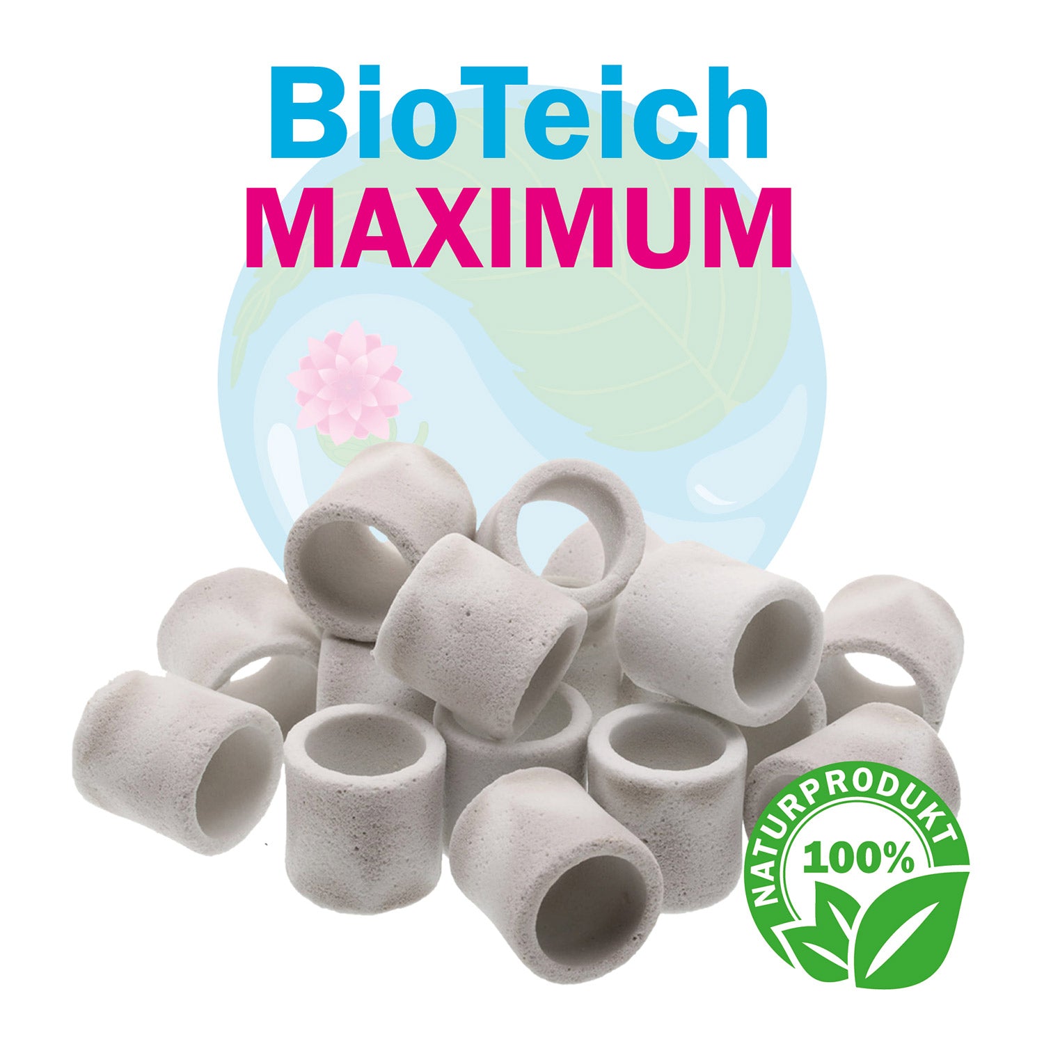 teichfilter filtermaterial maximum