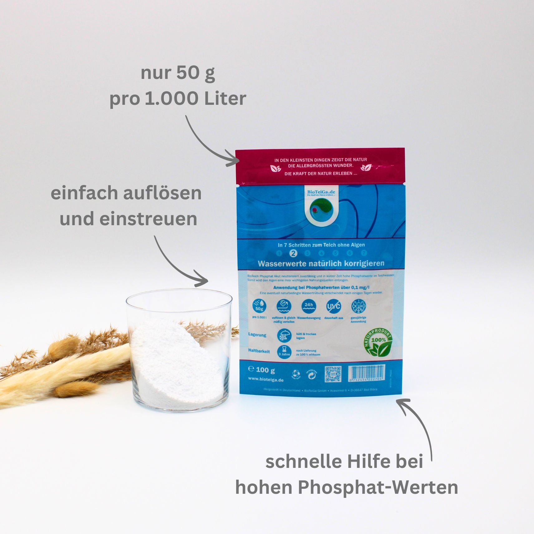 Schnelle Hilfe bei hohen Phosphat-Werten