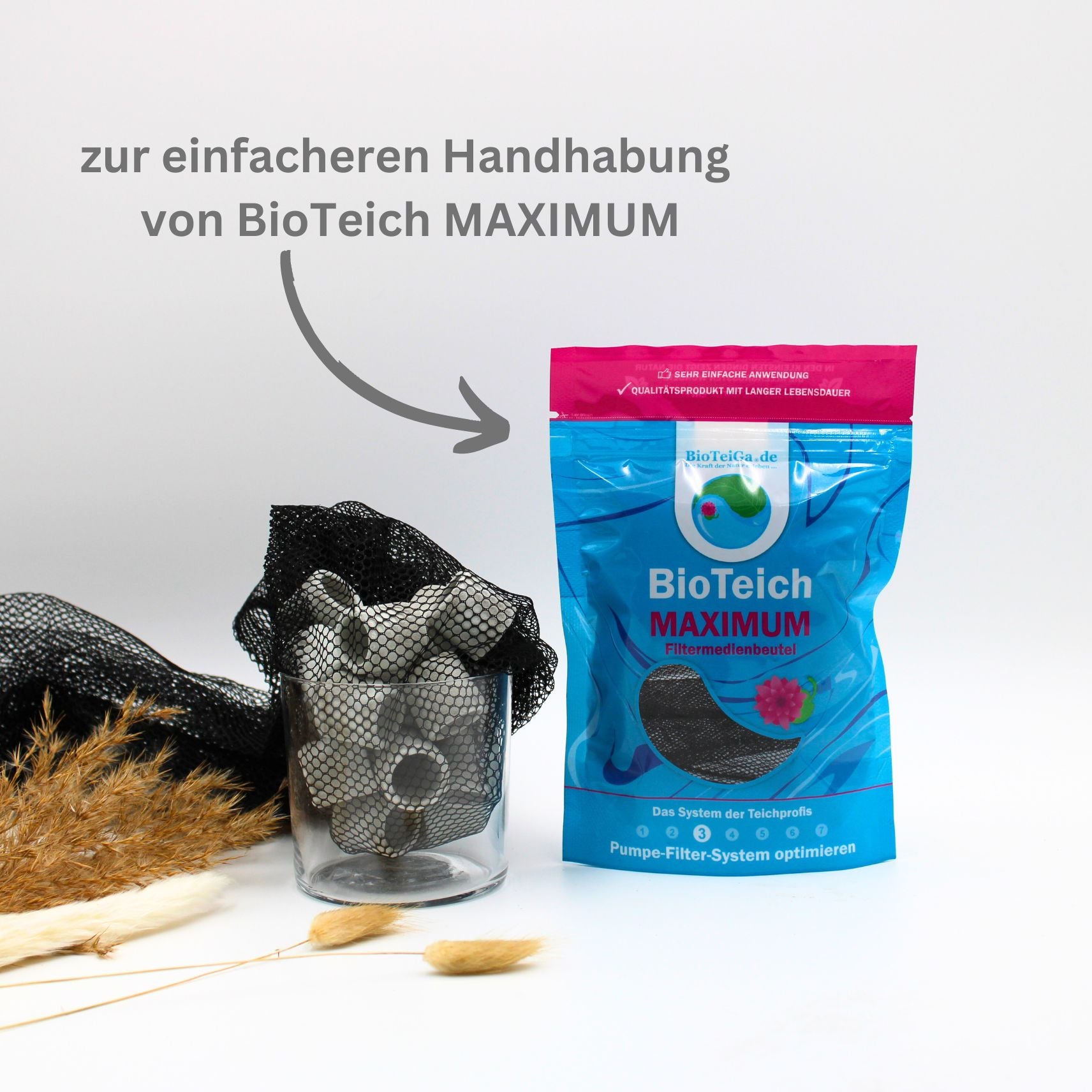 teichfilter filtermaterial filtermedienbeutel maximum