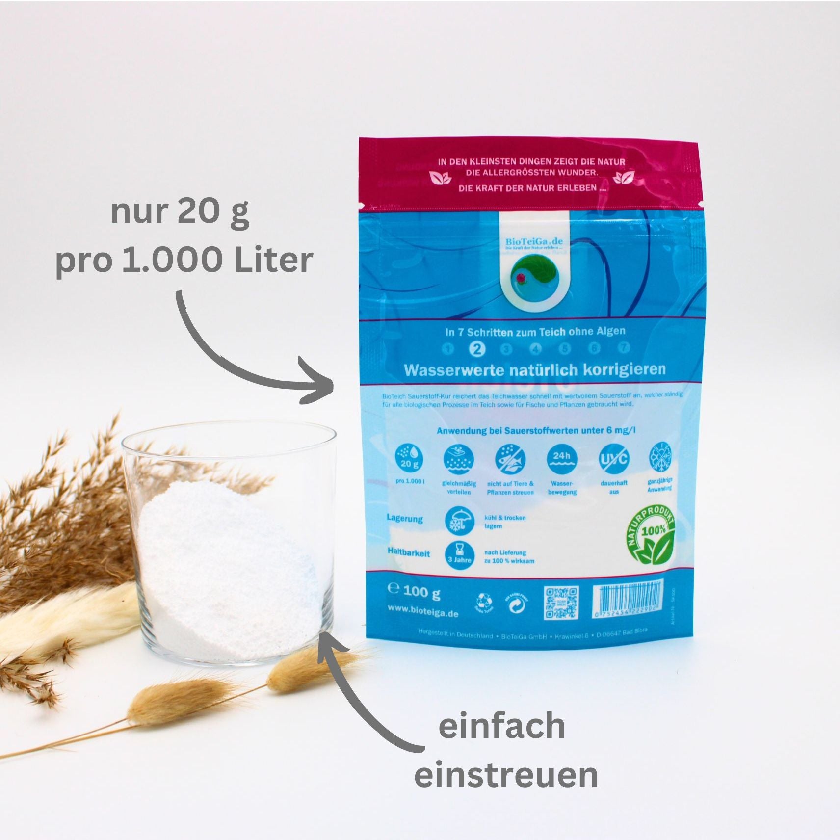 sauerstoffkur teich bioteich sauerstoffkur rückseite