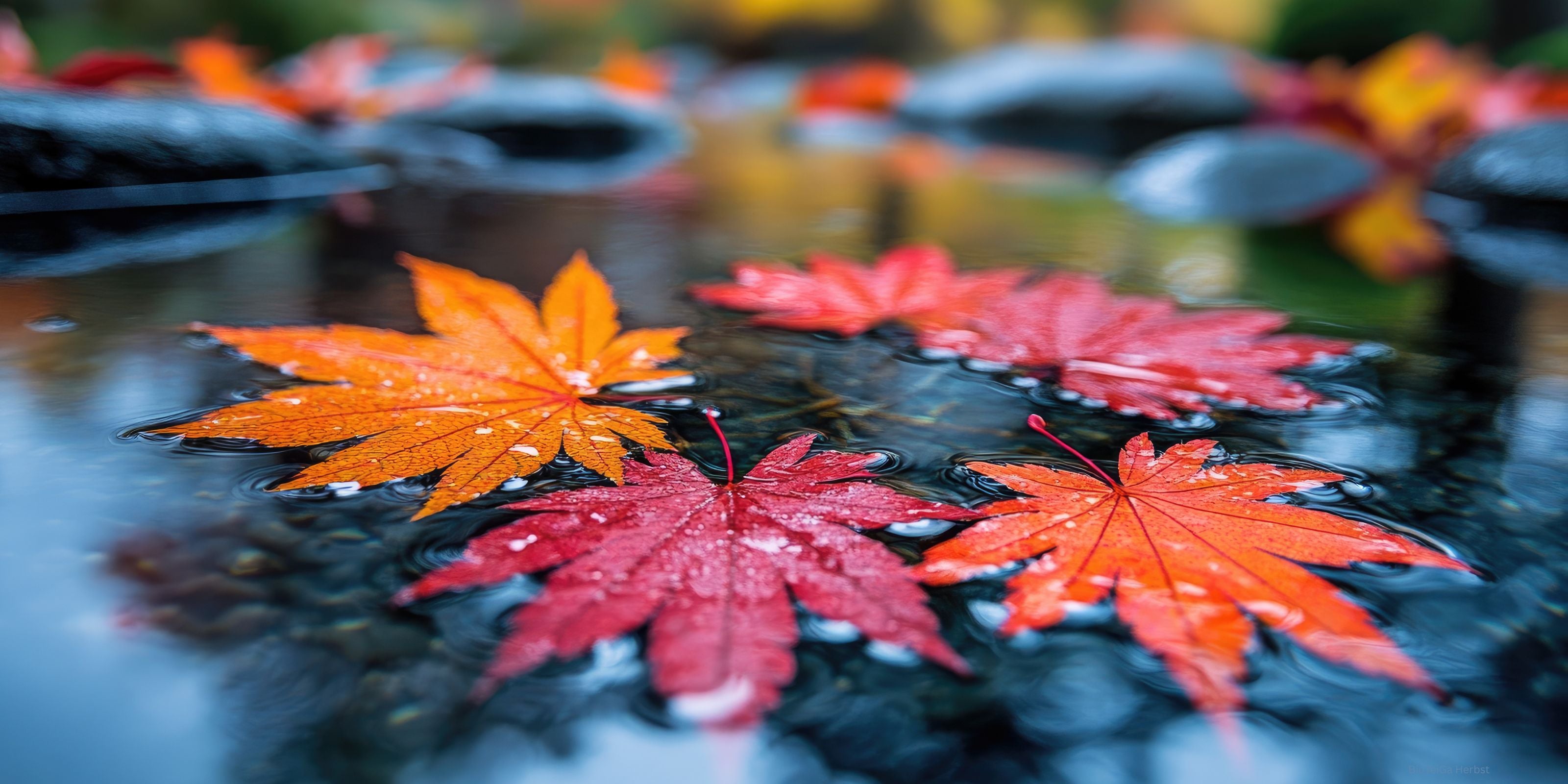 BioTeiGa Teichpflege im Herbst