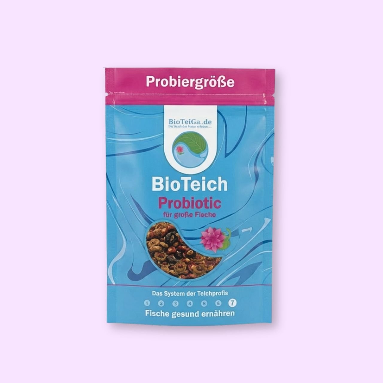 Probiotische Futterprobe für große Fische