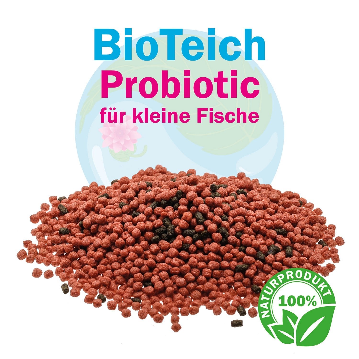 fischfutter teich für kleine fische probiotic