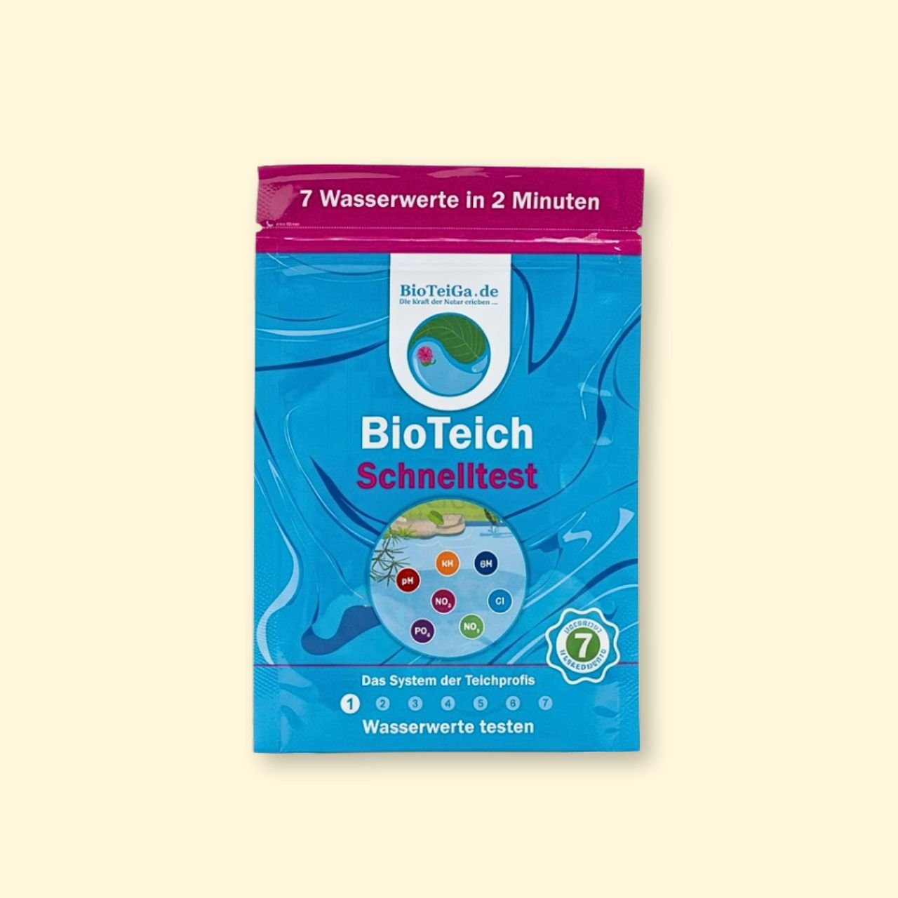 Teichwasser-Test - 7 Wasserwerte in 2 Minuten