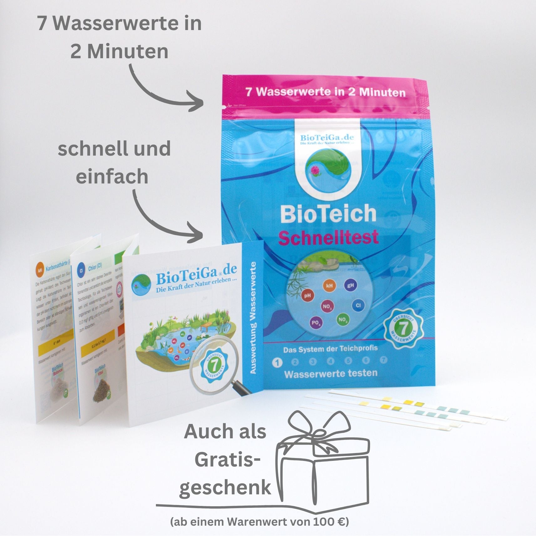 teich wasseranalyse 7 Wasserwerte